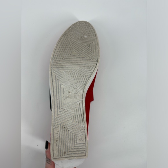 Arche Womens Red Suede Wedge (SB6) - Picture 8 of 9